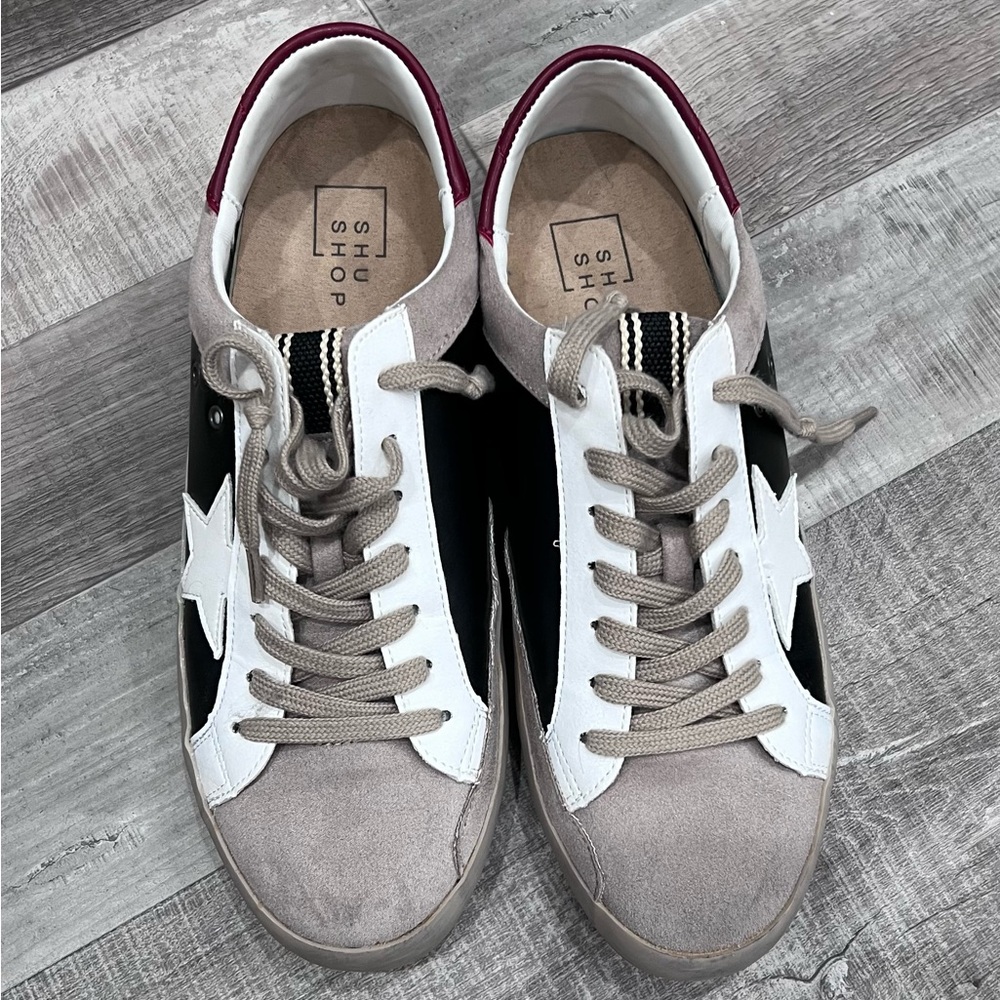 SHU SHOP PAMELA SIZE 7.5 TAUPE W STAR